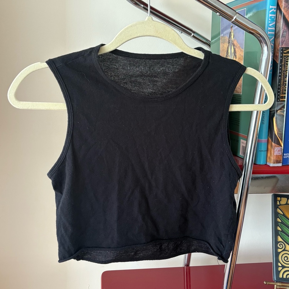 Black Sleeveless Top
